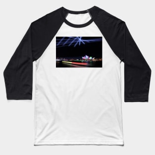 Sydney Opera House during the Vivid Festival Baseball T-Shirt